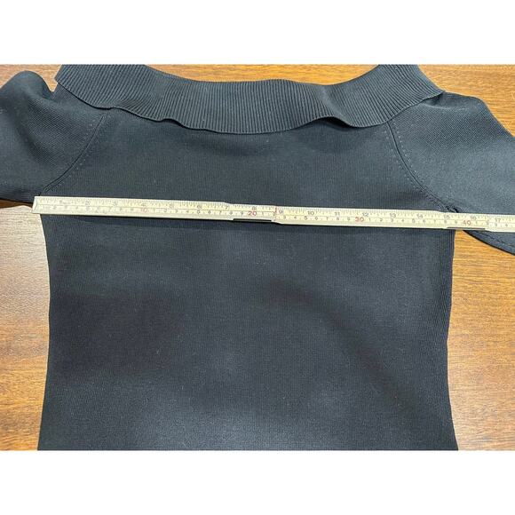 U-Knit Silk Cowl Neck Y2K Coquette Blouse Top Women Medium Neutral Minimalist - Picture 4 of 7